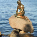 Romatnic Style Seren Shores Bronze Mermaid Sculpture